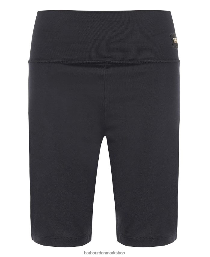 klassisk sort halton shorts BR2BR21790 Kvinder Barbour tøj