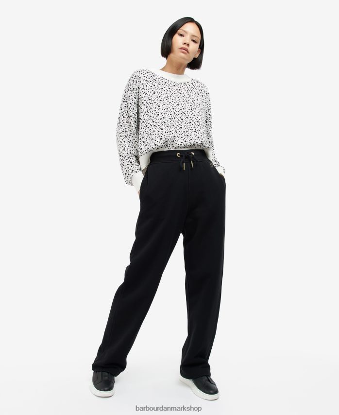 klassisk sort parallelle joggere BR2BR21791 Kvinder Barbour tøj