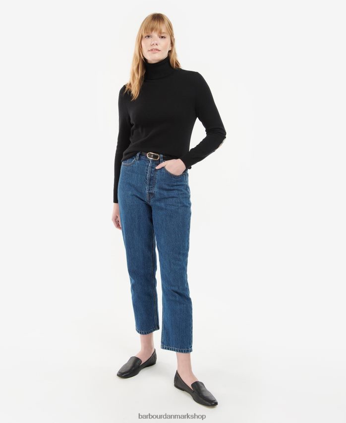 original vask moorland high-rise jeans BR2BR21785 Kvinder Barbour tøj