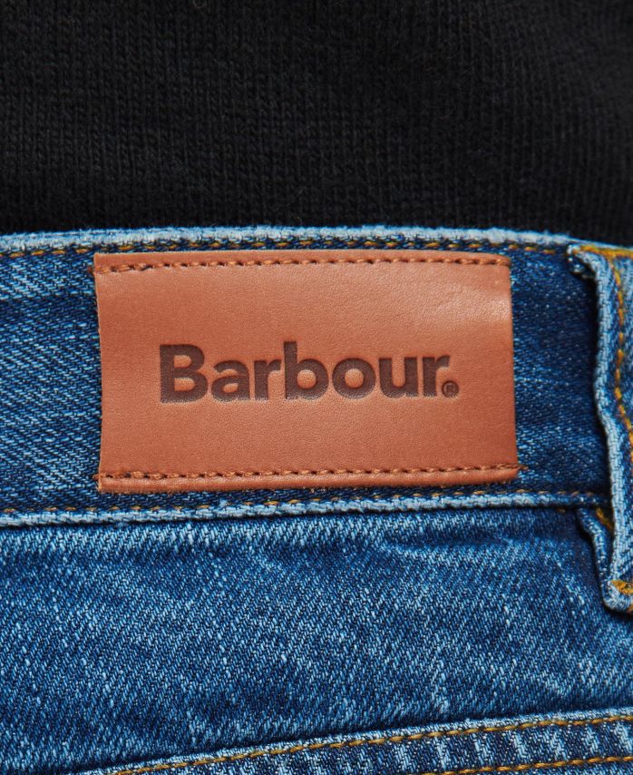 original vask moorland high-rise jeans BR2BR21785 Kvinder Barbour tøj