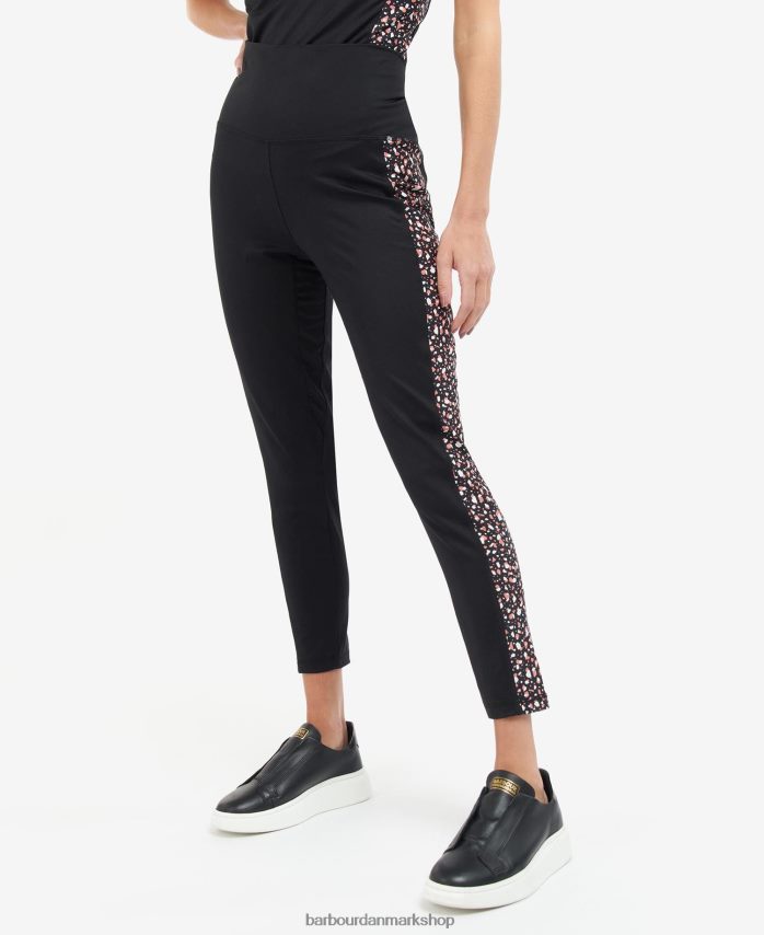 sort pavillon leggings BR2BR21787 Kvinder Barbour tøj