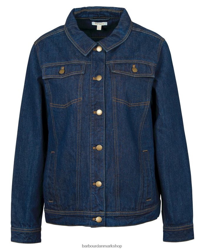 indigo adria denim jakke BR2BR21588 Kvinder Barbour tøj
