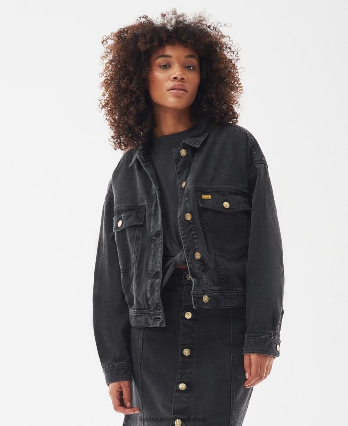 rullesten lorimer denim jakke BR2BR21602 Kvinder Barbour tøj