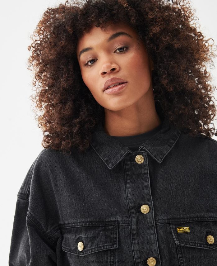 rullesten lorimer denim jakke BR2BR21602 Kvinder Barbour tøj