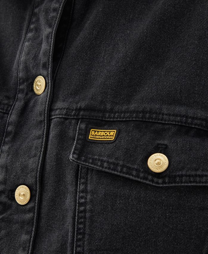 rullesten lorimer denim jakke BR2BR21602 Kvinder Barbour tøj