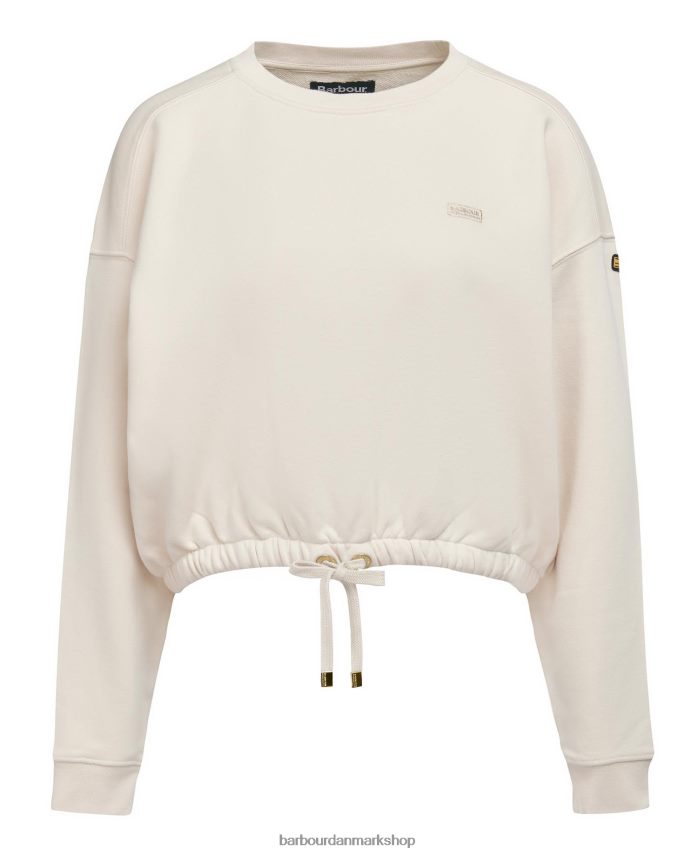 blød gul anderson sweatshirt BR2BR22009 Kvinder Barbour tøj