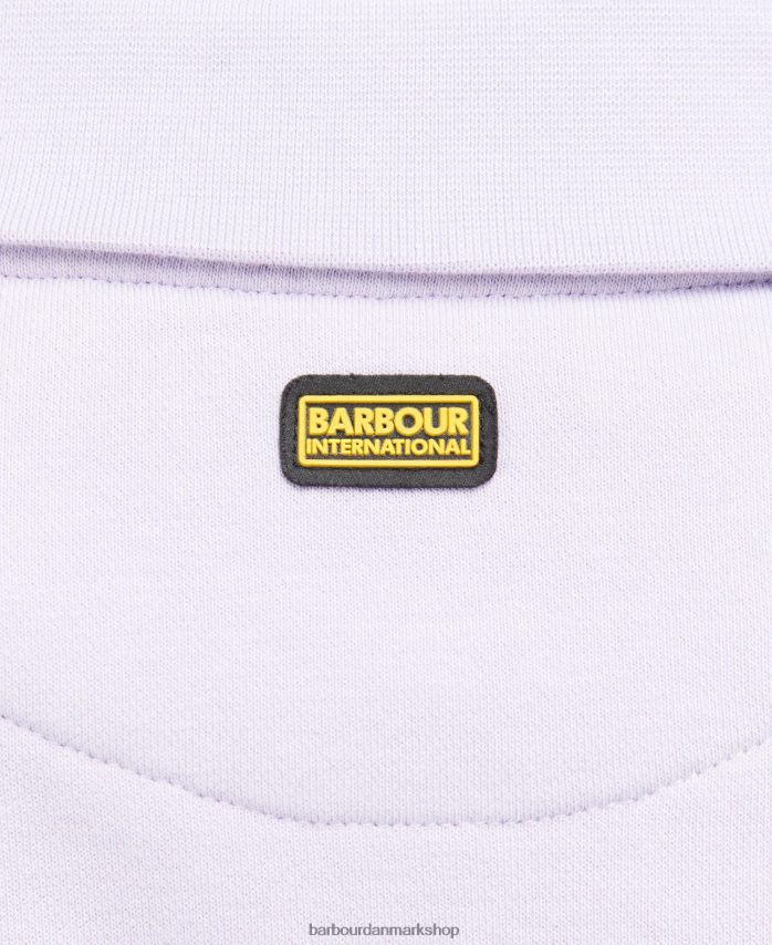 blåregn lando sweatshirt med halv lynlås BR2BR22017 Kvinder Barbour tøj