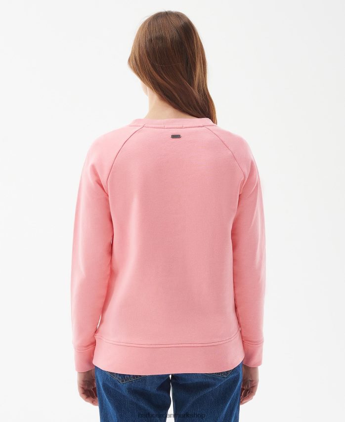 bleg lilla otterburn sweatshirt BR2BR22011 Kvinder Barbour tøj