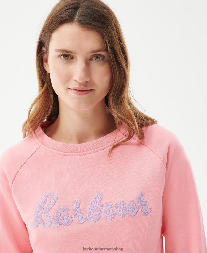 bleg lilla otterburn sweatshirt BR2BR22011 Kvinder Barbour tøj