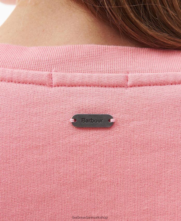 bleg lilla otterburn sweatshirt BR2BR22011 Kvinder Barbour tøj