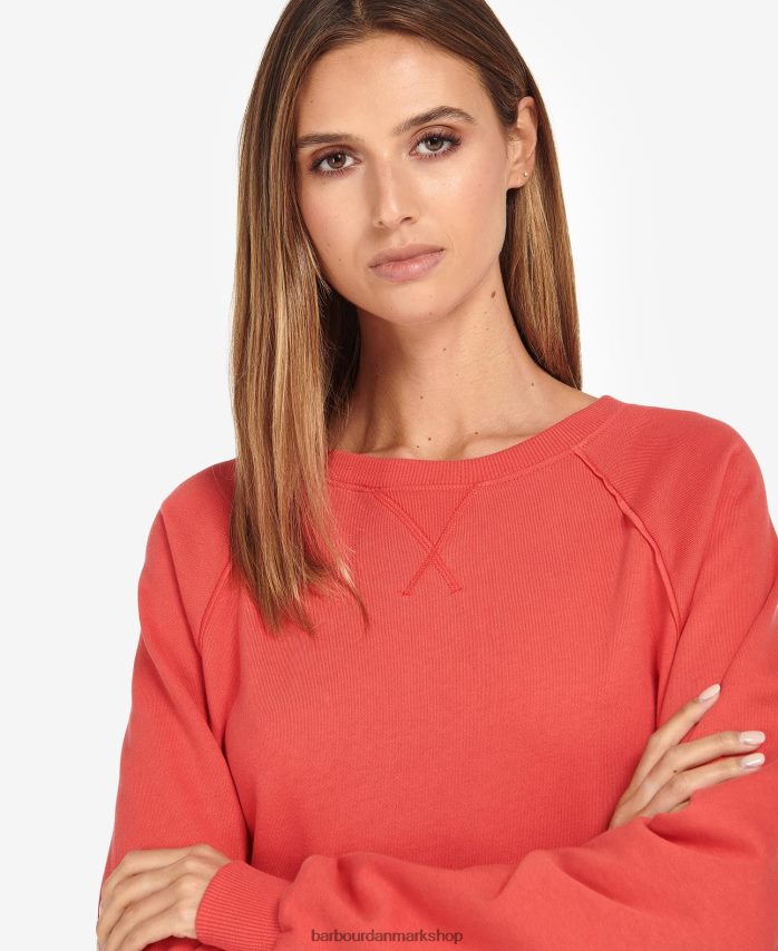 cayenne fenway sweatshirt i bomuld BR2BR22003 Kvinder Barbour tøj