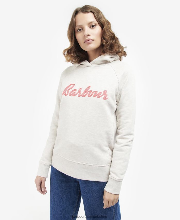 havregryn mergel/lyserød punch otterburn hættetrøje BR2BR22024 Kvinder Barbour tøj