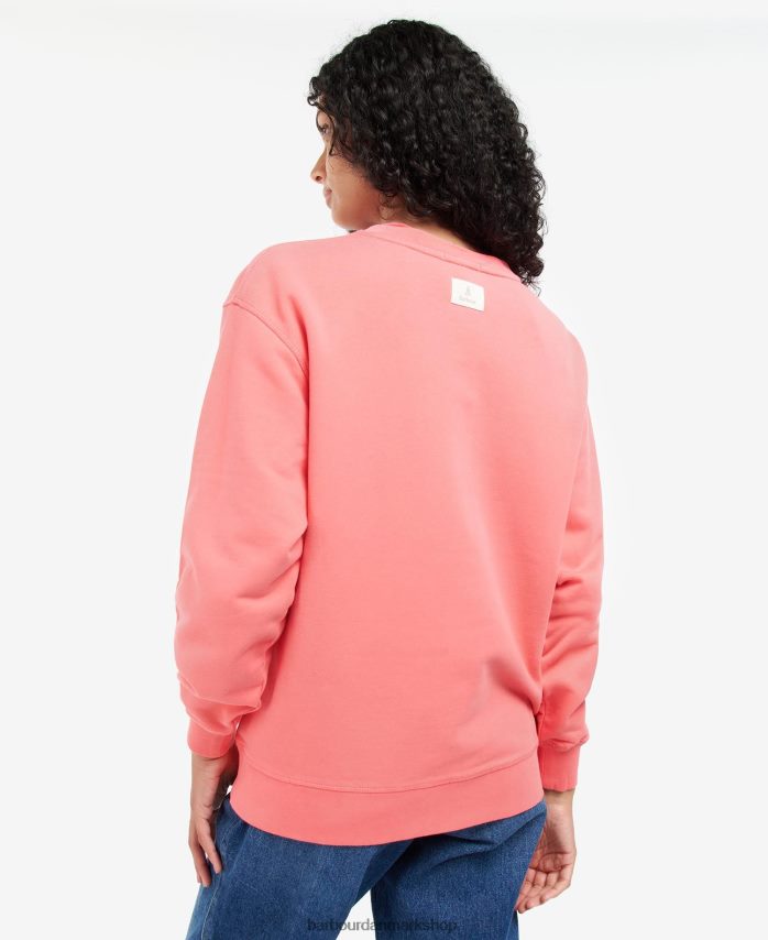 klassisk flåde northumberland sweatshirt BR2BR21994 Kvinder Barbour tøj