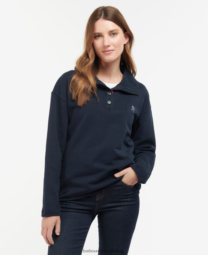 klassisk flåde regia sweatshirt BR2BR21996 Kvinder Barbour tøj
