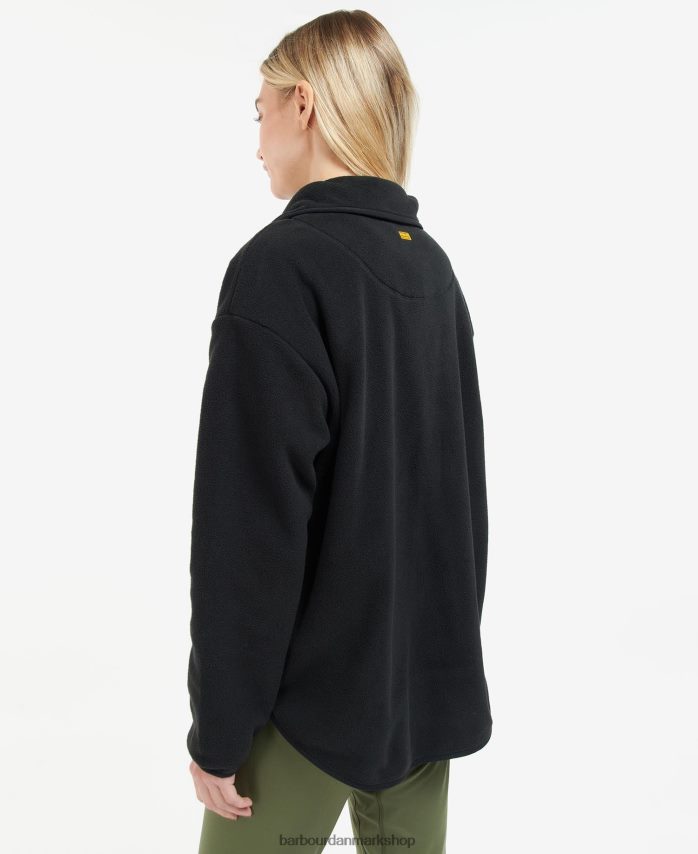 klassisk sort roland fleece BR2BR22004 Kvinder Barbour tøj