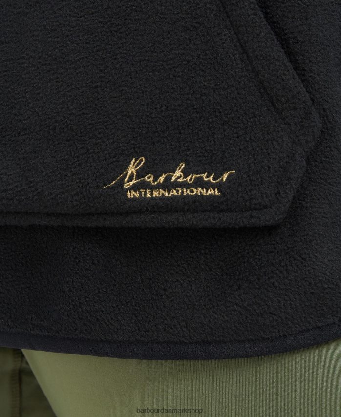 klassisk sort roland fleece BR2BR22004 Kvinder Barbour tøj