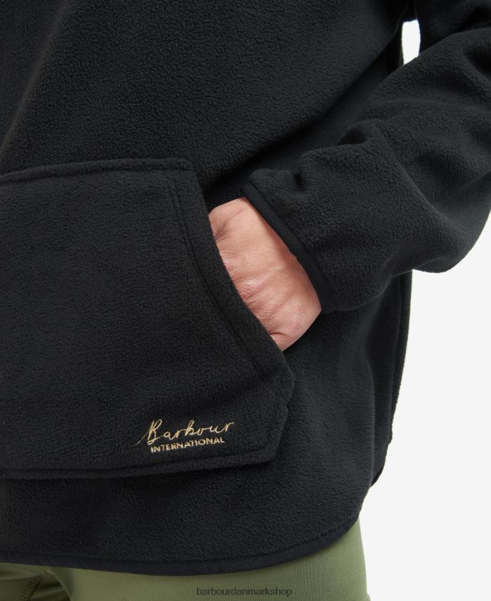 klassisk sort roland fleece BR2BR22004 Kvinder Barbour tøj