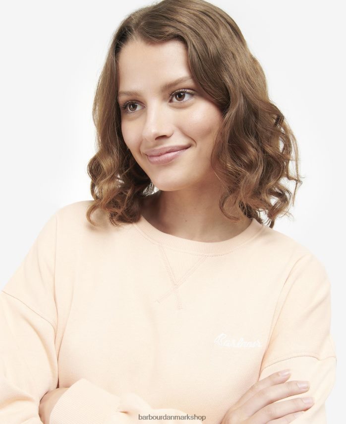 lys fersken kenmore jumper BR2BR22023 Kvinder Barbour tøj