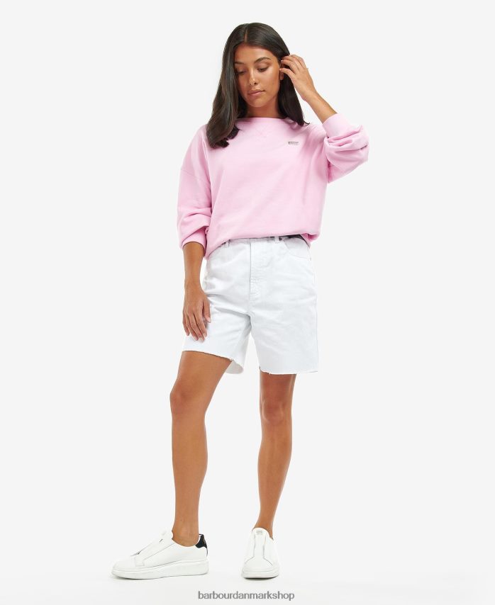 lyserød limonade rossin sweatshirt BR2BR21993 Kvinder Barbour tøj
