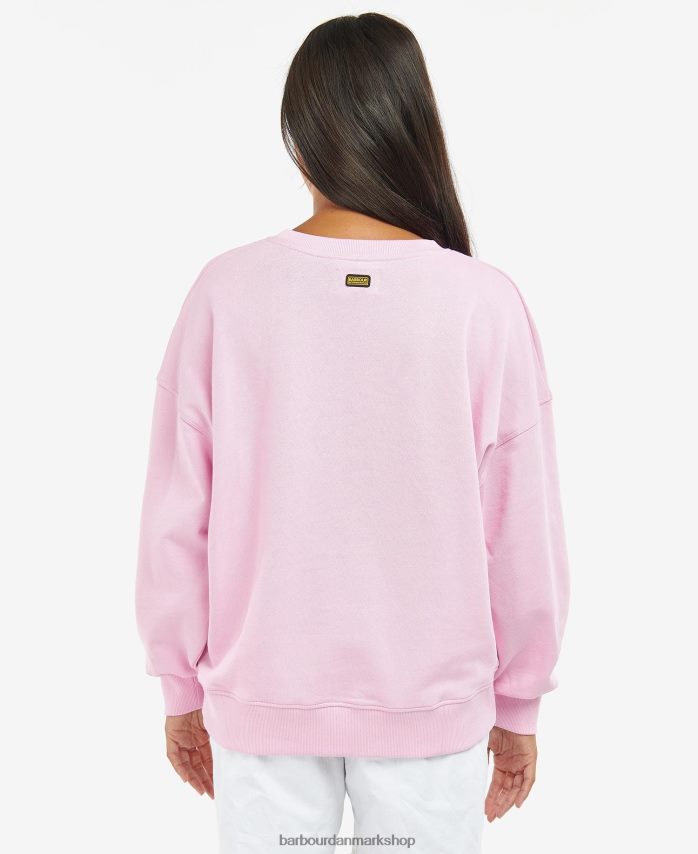 lyserød limonade rossin sweatshirt BR2BR21993 Kvinder Barbour tøj