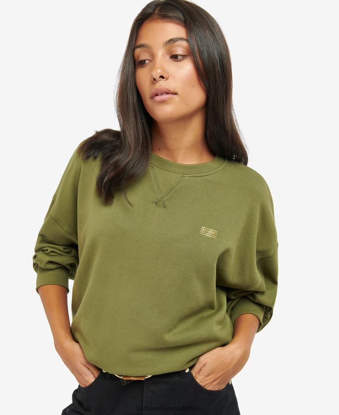 lyserød limonade rossin sweatshirt BR2BR22028 Kvinder Barbour tøj