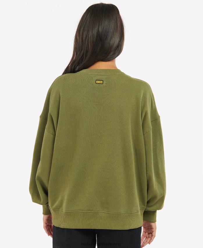 lyserød limonade rossin sweatshirt BR2BR22028 Kvinder Barbour tøj