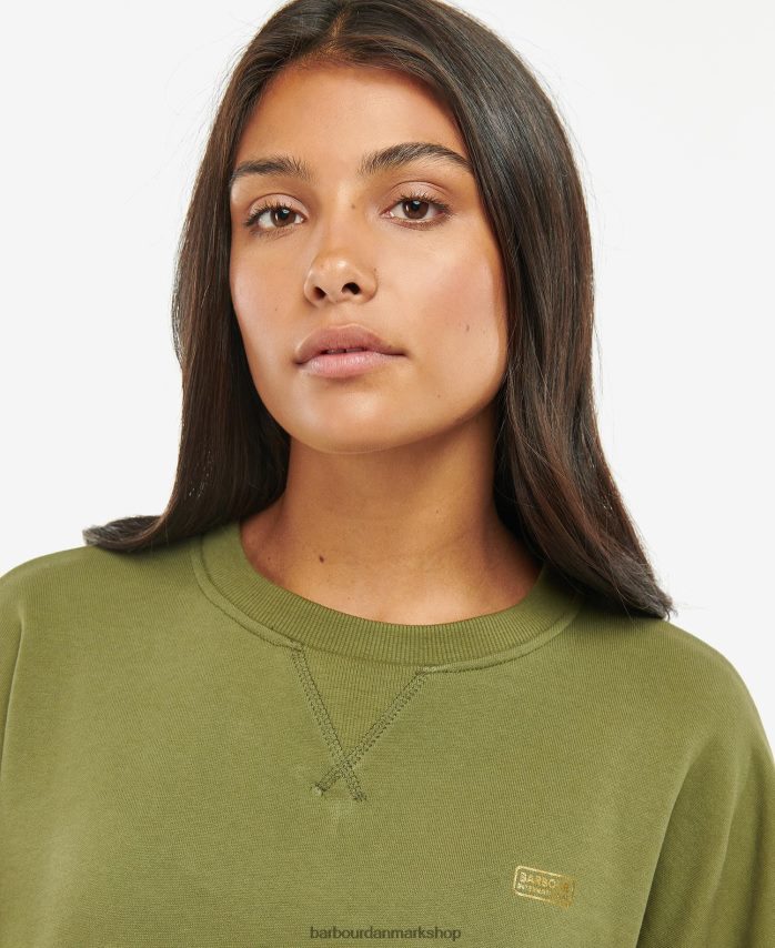 lyserød limonade rossin sweatshirt BR2BR22028 Kvinder Barbour tøj