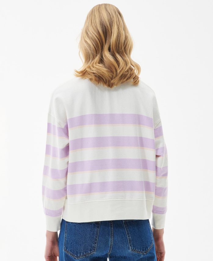 multi stribe snapdragon sweatshirt BR2BR21989 Kvinder Barbour tøj