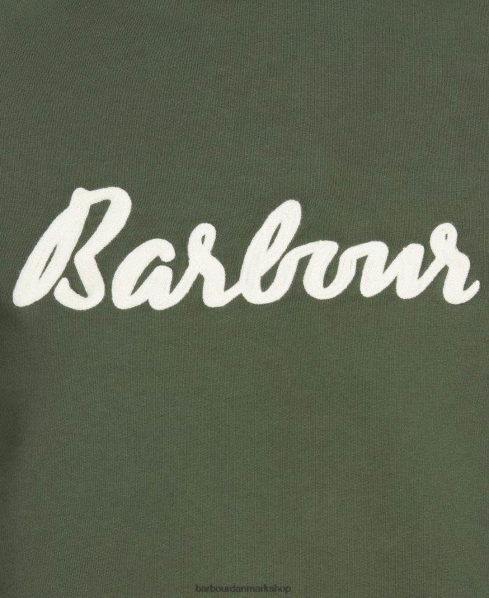 oliven sweatshirt otterburn BR2BR22027 Kvinder Barbour tøj