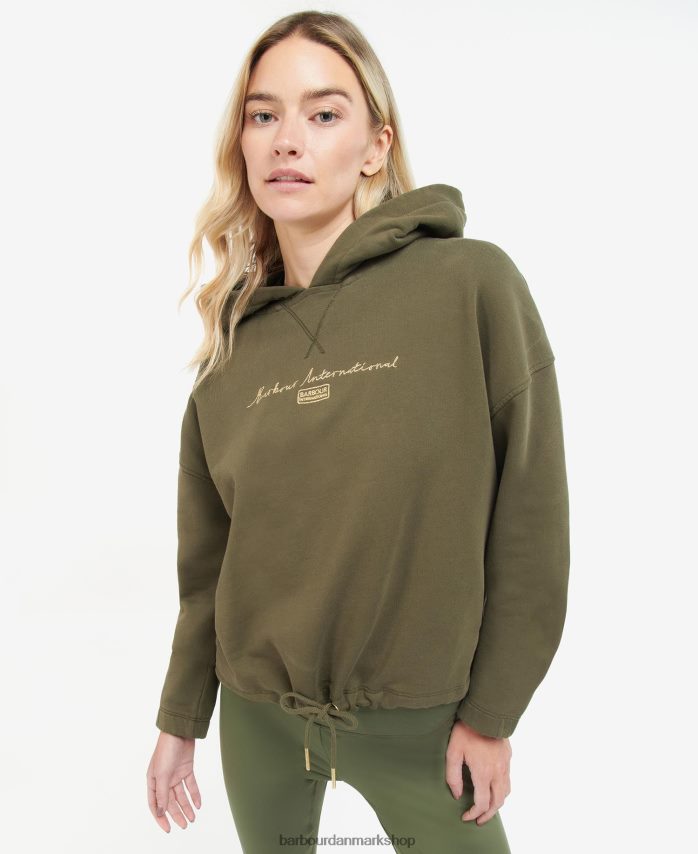 palmer grøn alpine sweatshirt BR2BR22025 Kvinder Barbour tøj