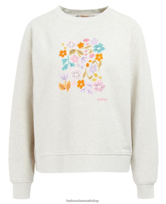 sky mergel azalea sweatshirt BR2BR21990 Kvinder Barbour tøj