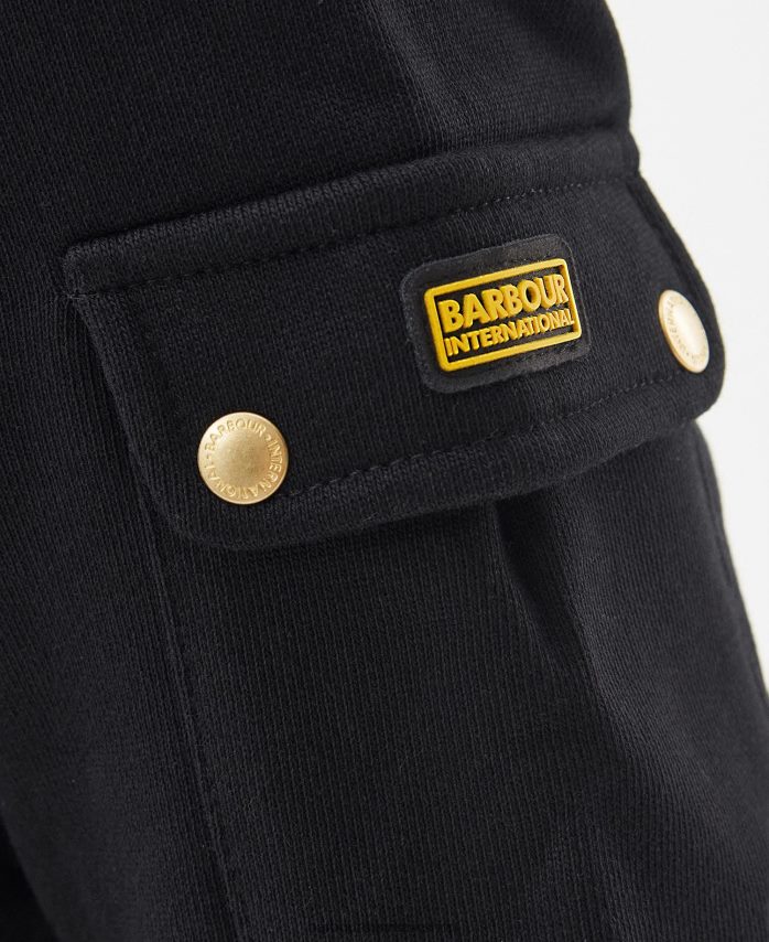 sort magna sweatshirt med lynlås BR2BR21997 Kvinder Barbour tøj