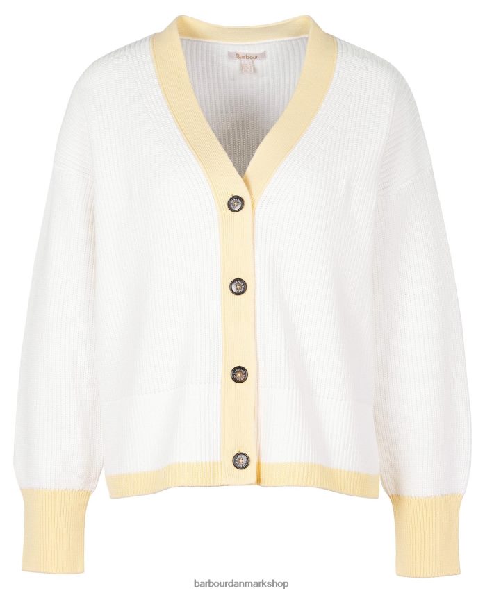 ecru maski cardigan BR2BR21941 Kvinder Barbour tøj