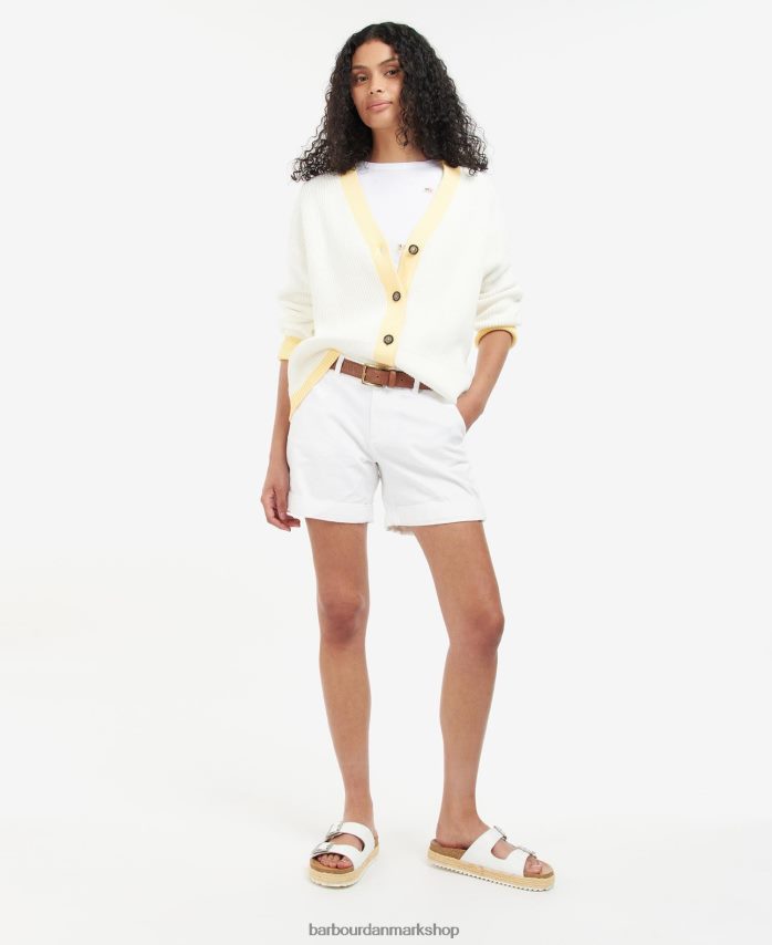 ecru maski cardigan BR2BR21941 Kvinder Barbour tøj