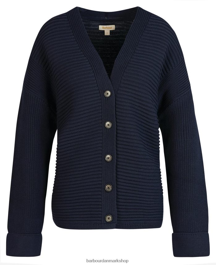 flåde stitch guernsey button cardigan BR2BR21936 Kvinder Barbour tøj