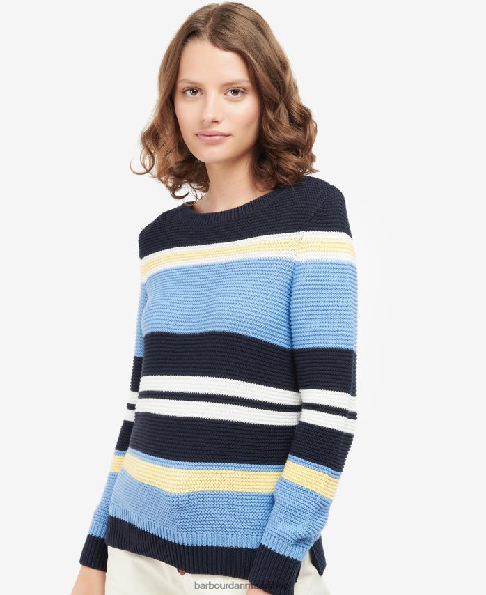 klassisk flåde littlehampton sweater BR2BR21963 Kvinder Barbour tøj