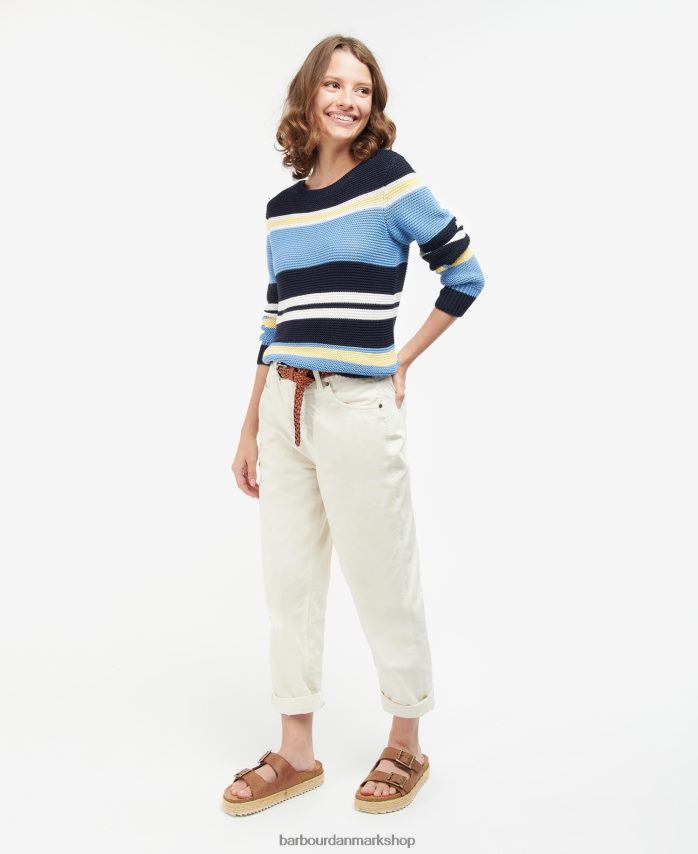 klassisk flåde littlehampton sweater BR2BR21963 Kvinder Barbour tøj