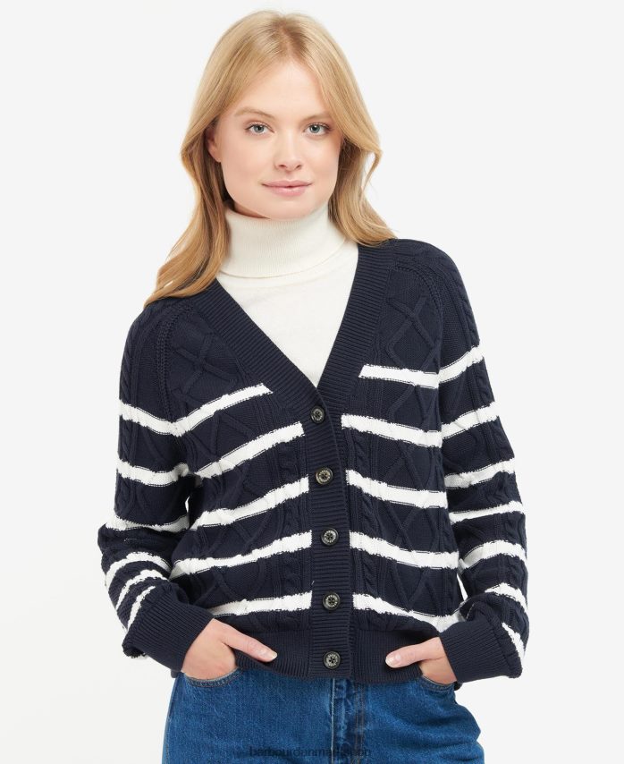 klassisk flåde nahla cardigan BR2BR21976 Kvinder Barbour tøj