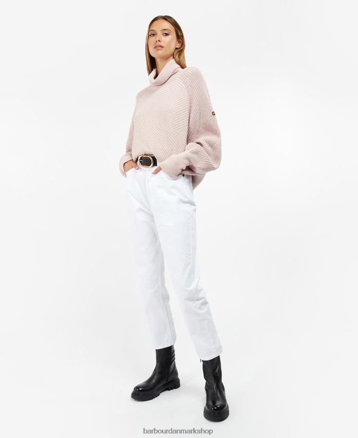 lyserødt ler claremont strik BR2BR21957 Kvinder Barbour tøj