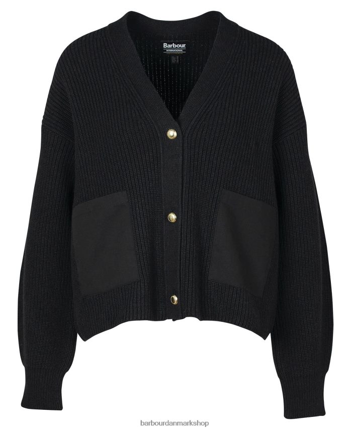 midnatsgrøn jensons cardigan BR2BR21970 Kvinder Barbour tøj