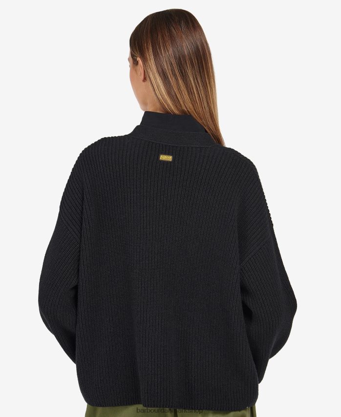 midnatsgrøn jensons cardigan BR2BR21970 Kvinder Barbour tøj