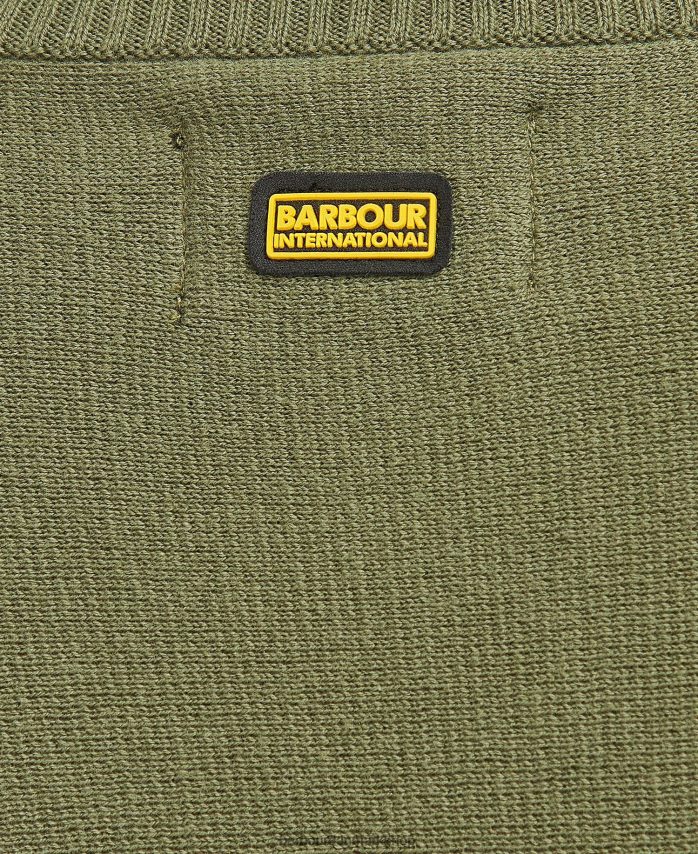 midnatsgrøn kubicansk jumper BR2BR21962 Kvinder Barbour tøj