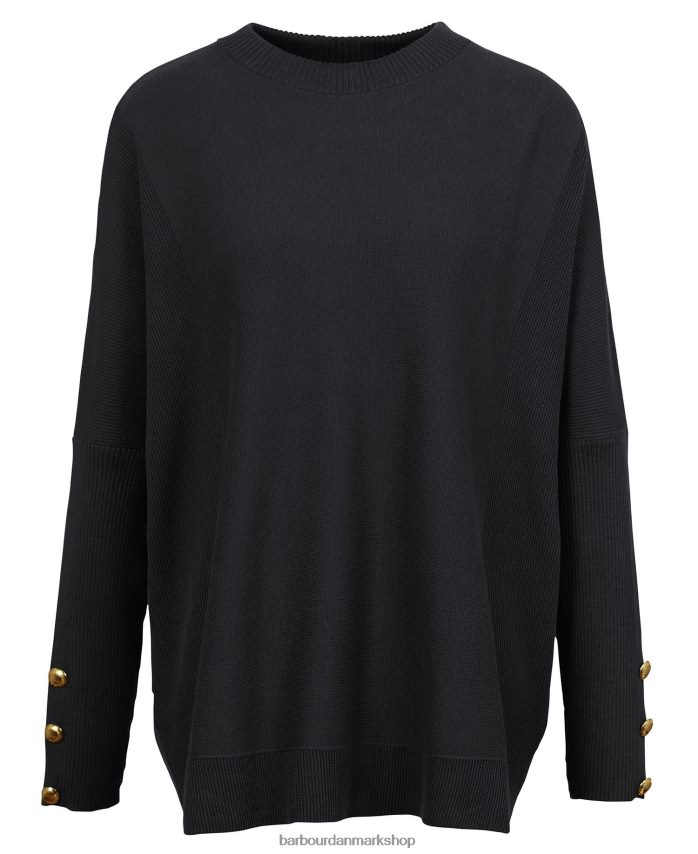 midnatsgrøn kubicansk jumper BR2BR21972 Kvinder Barbour tøj