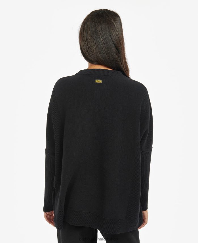 midnatsgrøn kubicansk jumper BR2BR21972 Kvinder Barbour tøj