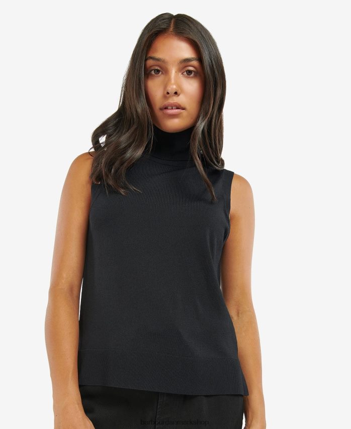 midnatsgrøn rosbern sweater vest BR2BR21960 Kvinder Barbour tøj