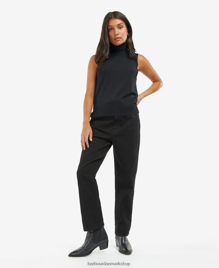 midnatsgrøn rosbern sweater vest BR2BR21960 Kvinder Barbour tøj