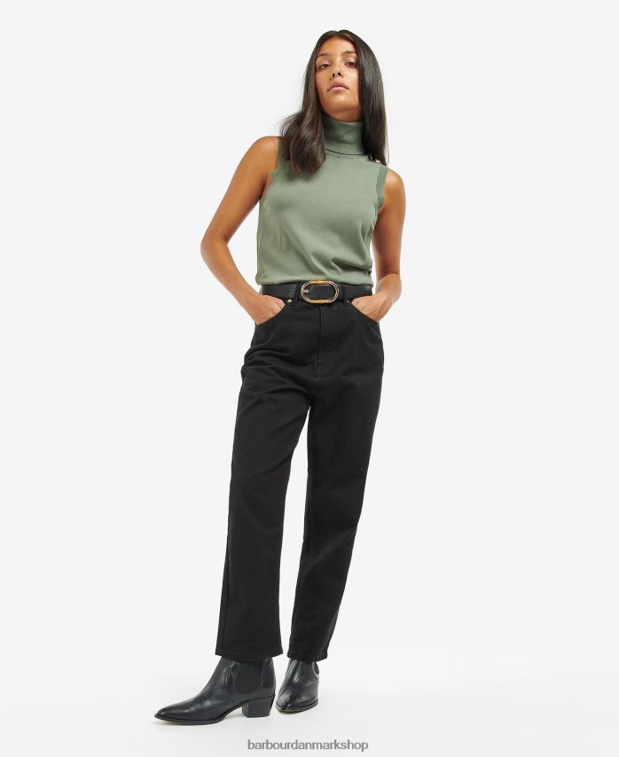 midnatsgrøn rosbern sweater vest BR2BR21971 Kvinder Barbour tøj