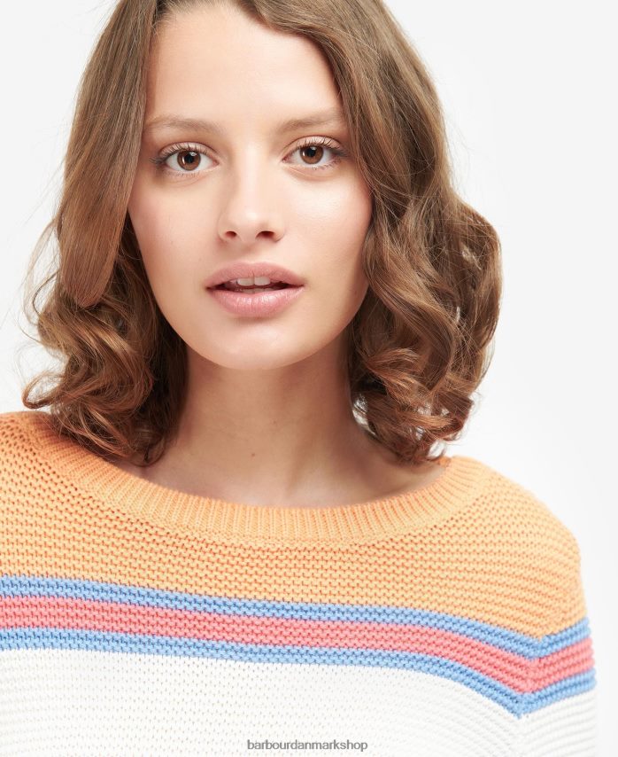 off white littlehampton sweater BR2BR21929 Kvinder Barbour tøj