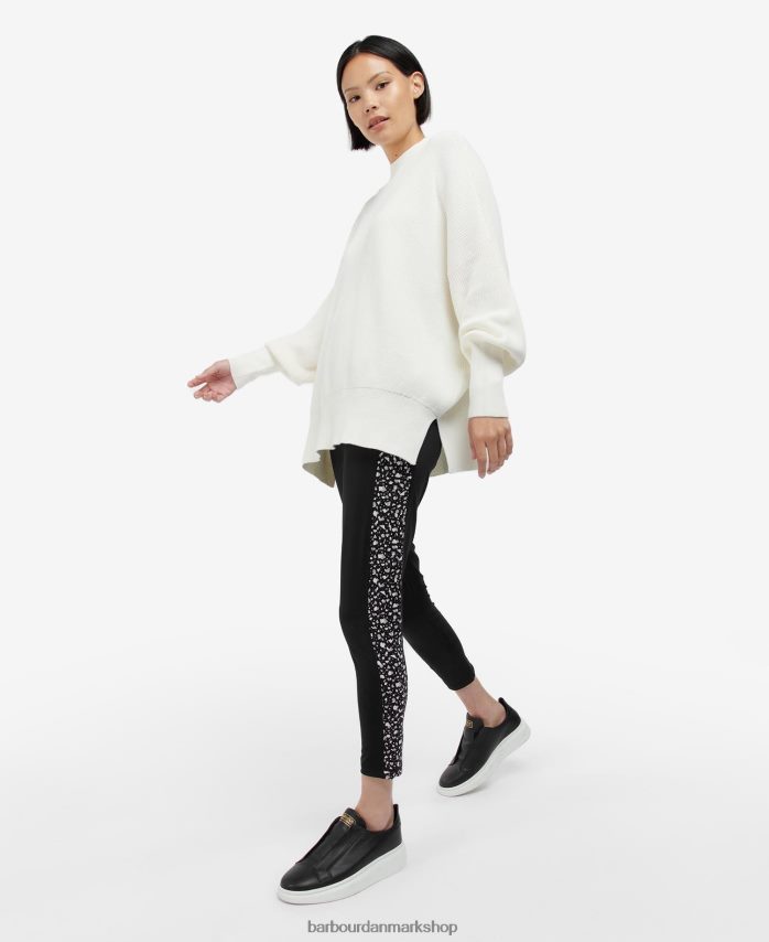 optik hvid pavillon strik BR2BR21959 Kvinder Barbour tøj