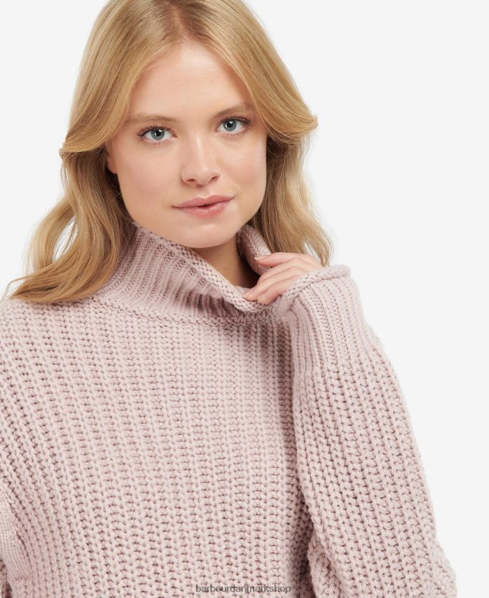 rosenkvarts rockcliffe strik BR2BR21958 Kvinder Barbour tøj